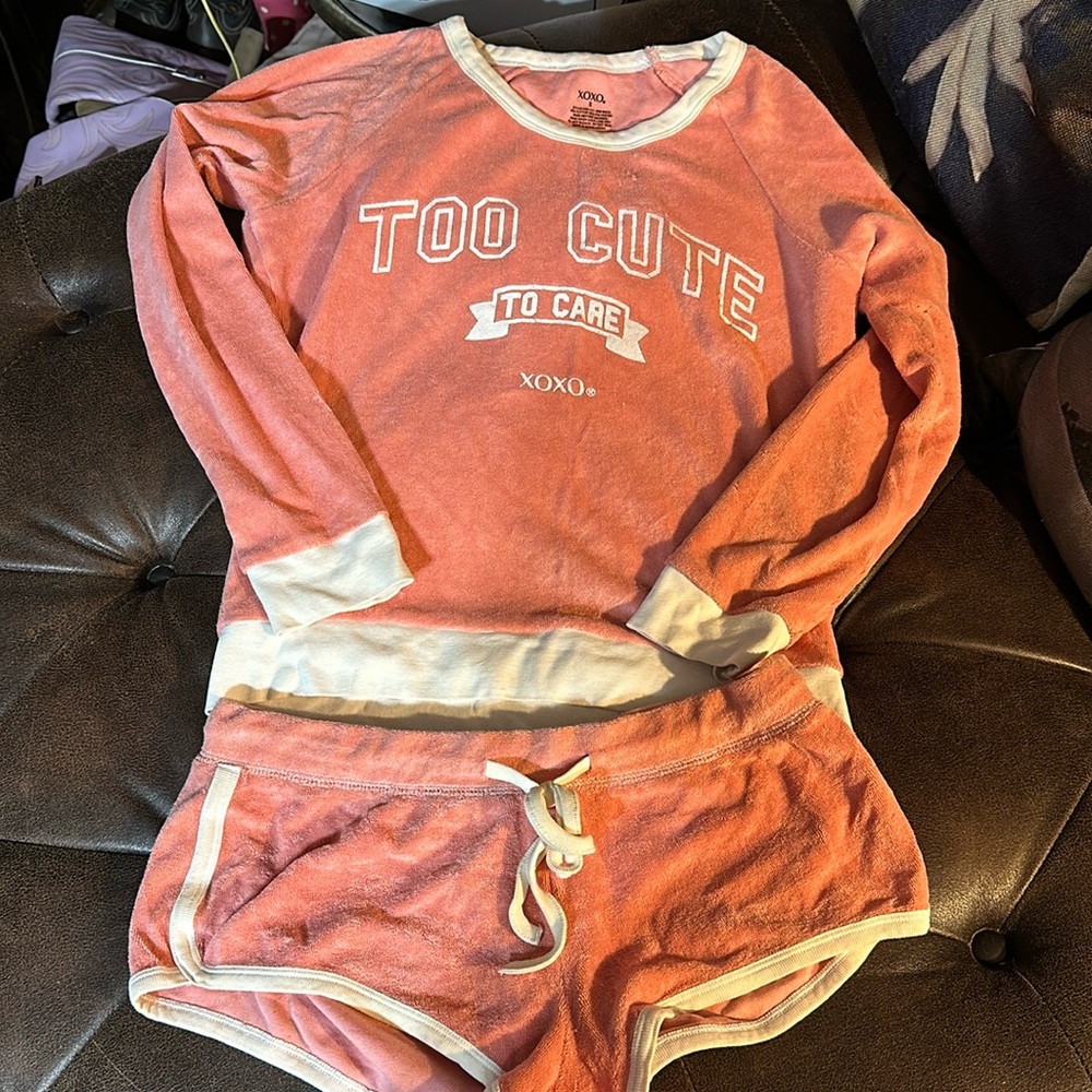 Xoxo small pajamas set very cute